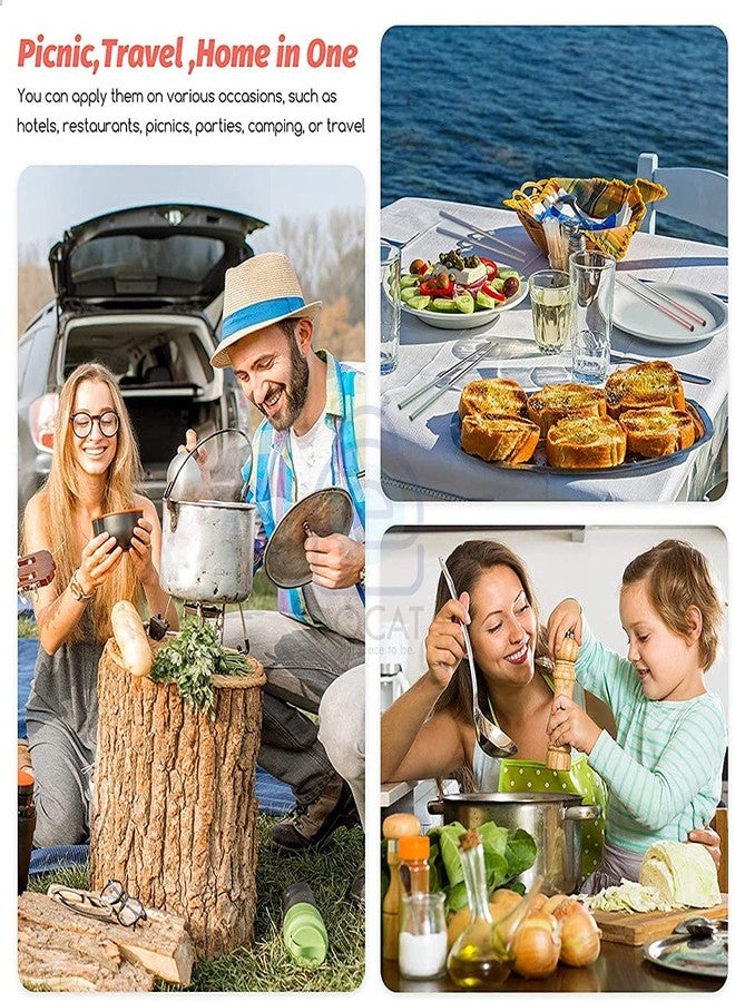 MALL Sky MALL Chopsticks - Floral Pair - Resuable Eco-Friendly Stainless Steel - Red (2) - Image 4